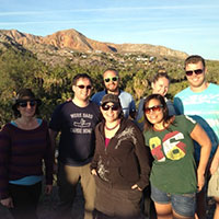 Mulegé Mission: Bonnie, me, Jess, Carlos, Gwen, Meg & Dan.